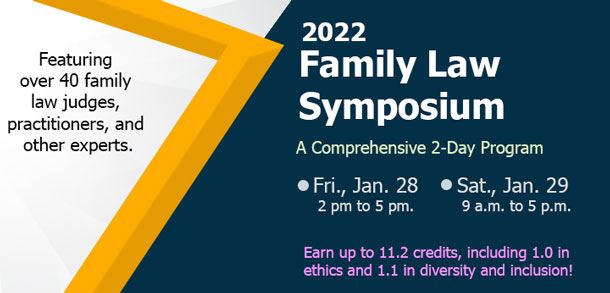 Family Law Symposium Banner
